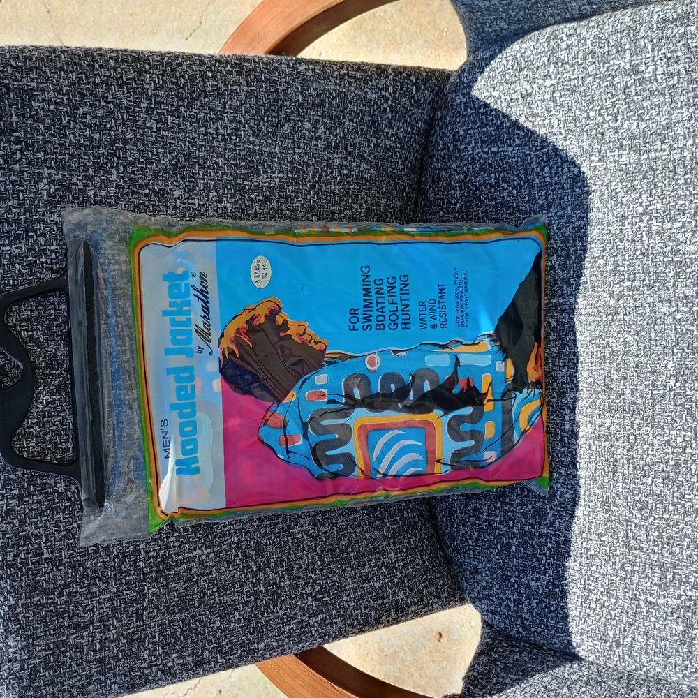 Vintage Blue and Pink Windbreaker Jacket